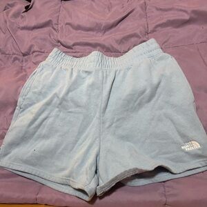The North Face Women's Sky Blue Athletic Shorts